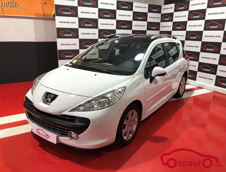 PEUGEOT 207 SW 1.6HDI 110CV DIESEL segunda mano mejor precio.